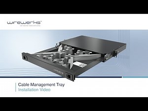 Cable Management Tray - Installation Video