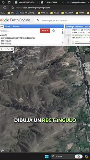 🌍 Descarga Footprints con Google Earth Engine (GEE) #GoogleEarthEngine #GIS #tutorial #geociencias