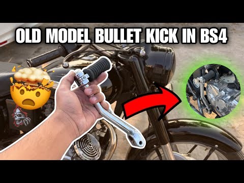 Old Model Bullet Kick Installed in BS4 Bullet | Unique Modification 🔥