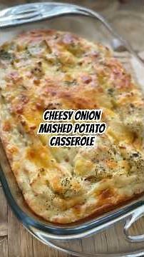 Buttery potatoes whipped w/ cottage cheese! This make ahead recipe is the perfect holiday side!