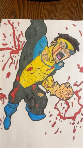 Drawing invincible #invincible #art