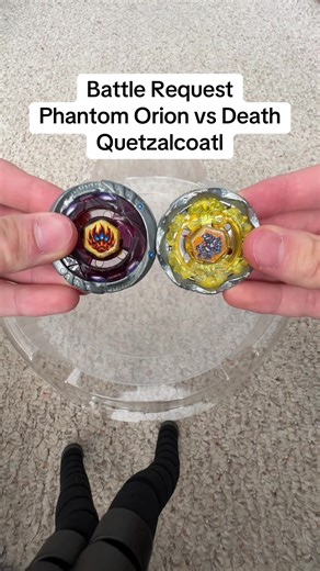 Phantom Orion vs Death Quetzalcoatl Beyblade Battle