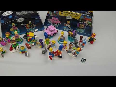 Presentation of the Simpsons Minifiguren and Sets