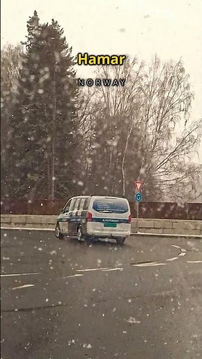 Hamar, Norway 🇳🇴 | Snowy Streets, Houses & Viking Heritage