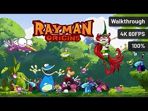 Rayman Origins┆Full Walkthrough┆No Commentary┆4K60FPS