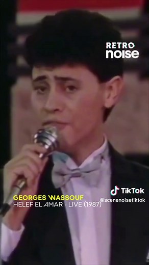George Wassouf: 1987 Live Performance 'Helef El Amar' | RetroNoise Series