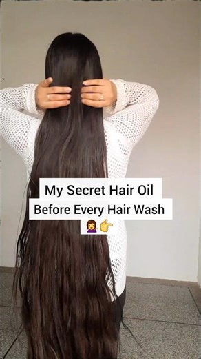 Homemade Hair Oil Before Every Hair Wash #shorts #viral #youtubeshorts #hair #hairoil #haircaretips