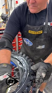 128K views · 646 reactions | Yamaha tire install @ridedunlop...