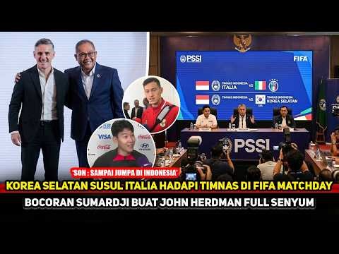 TIMNAS DITANTANG KORSEL!! John Herdman buat Timnas tak kesulitan cari lawan~Sumardji mengkonfirmasi