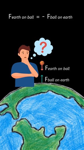 When You Drop a Ball, the Earth Moves Too 🌍