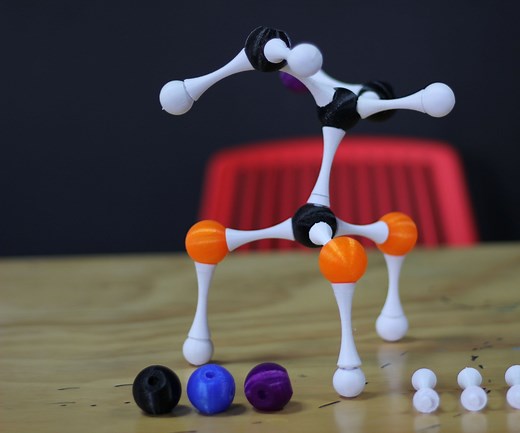 STEM Chemistry Practice: 3D Molecules Kit