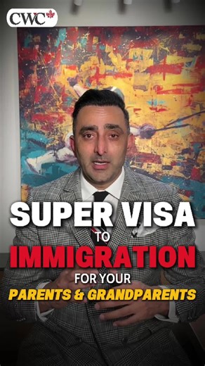 From Super Visa to PR: Secure Permanent Immigration for Your Parents and Grandparents in Canada! 🇨🇦 Let us guide you through Canada’s immigration system with our expert knowledge since 2005. 📞 Contact us today for a FREE ASSESSMENT: 📲 Call: 1 (604) 598-5555 💬 WhatsApp: 1 (604) 902-5555 📧 Email: info@cwccanada.com 🌐 Website: www.cwccanada.com #SuperVisa #FamilyReunification #PermanentResidence #FamilySponsorship #CanadaImmigration #CWCImmigration #IRCC #CanadaVisa #WorkPermit #Opportunitie