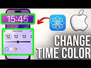 How to Customize the Time Color on Your iPhone's Lock Screen