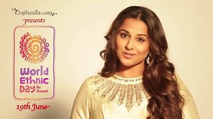 Making of Vidya Balan World Ethnic Day Video for Craftsvilla.com | Craftsvilla