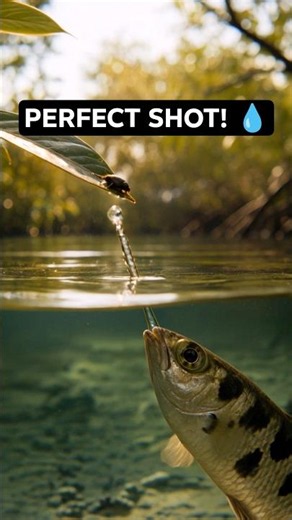 This Fish Shoots Water to Hunt! 🎯🐟