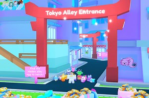 Pet Simulator 99 Tokyo Alley Egg Location