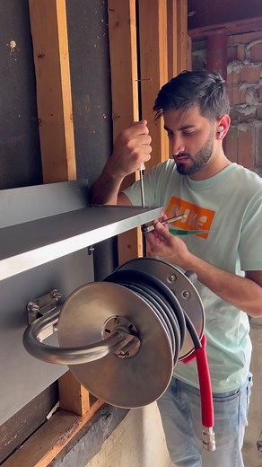 Building a wall mounted pressure washer setup is a complete game changer for washing your car at home. #snowfoam #pressurewasher #foamcannon #smallbusinesscheck #carguys #detailing #detailingproducts #cartiktok #m3 #twobucketmethod #carcare #autodetailing