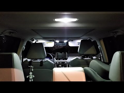 2020 RAV4 Interior Lights Replacement