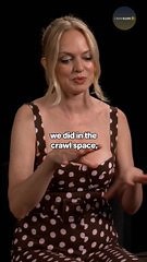 Behind the scenes: Heather Graham improvised her scariest line