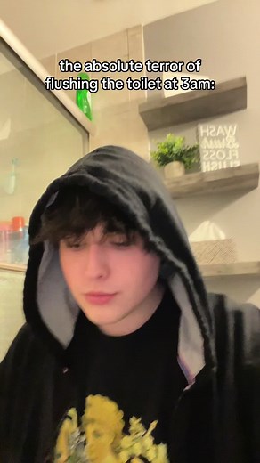 The loud noise of the toilet FREAKSSA ME OUT