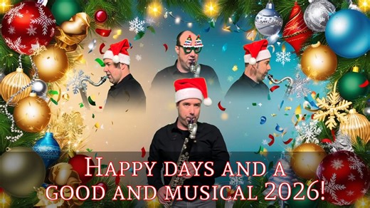 Happy days and all the best for a good and musical 2026! | Steven Henry