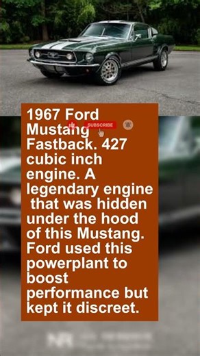 This Mustang Had a 427 Under the Hood