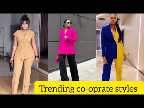 Trending co-oprate styles #trendingfshion