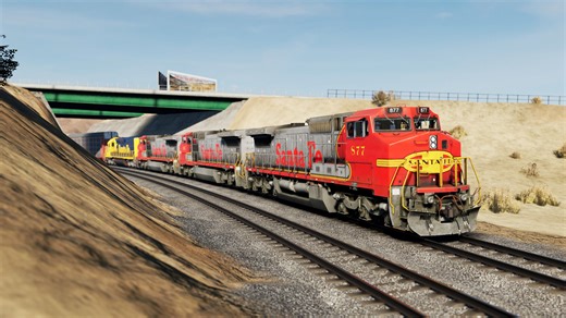 【模拟火车世界6】卡洪山口#14 | 分段目的地坑人 卡bug闯红灯下山 | 第57期