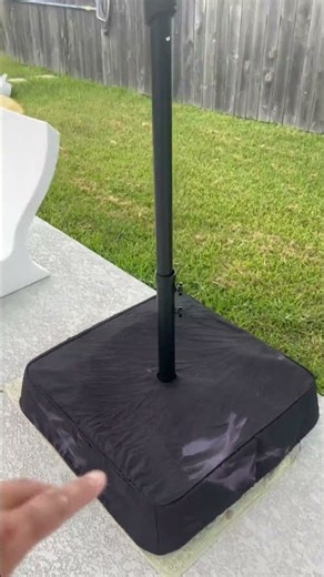 Amazon Find | SUPERJARE 13FT Double Sided Patio Umbrella with Base (Quick Look)