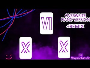 X EVENT!CHARA OVERWRITE PIANO VERSION THEME SONG+REMIX