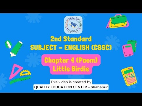 2nd Standard | English | Chapter 4 | CBSC Board | Quality Education Center
