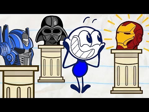 Pencilmate in a BATTLE of The BRAINS | Animated Cartoons Characters | Animated Short Films