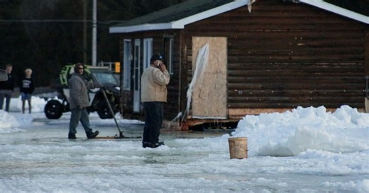 Concerned about cabin on thawing river, Crystal Falls passes emergency ordinance