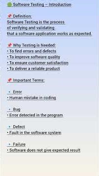 Software Testing – Part 1 | Introduction to Software Testing | सॉफ्टवेअर टेस्टिंग परिचय