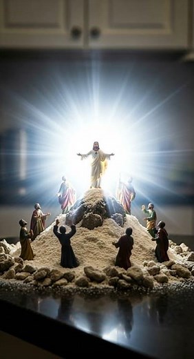The Transfiguration of Christ | Glory Revealed on the Mountain #jesus #faith #jesuschrist #bible