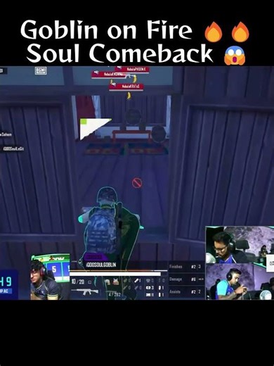 Unstoppable Goblin 😤 | Soul’s Epic Comeback to Top 3 | BMSD Highlights #gaming #bgmi#bmsd