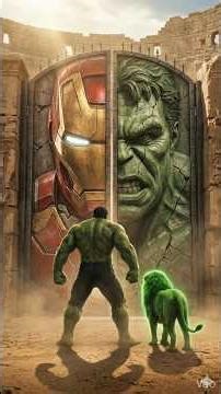 Garib Hulk Ne Manager Ki Aukaat Dikha Di Hulk vs Iron Man 15 Crores😭 #ai #hulk #trendingshorts #lion