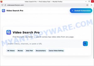 Remove Videosearcherpro.com Redirect: Chrome, Edge, Firefox - MyAntiSpyware