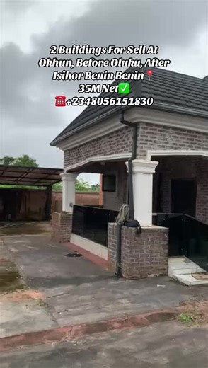 Affordable Real Estate in Benin City: 2 Buildings for Sale