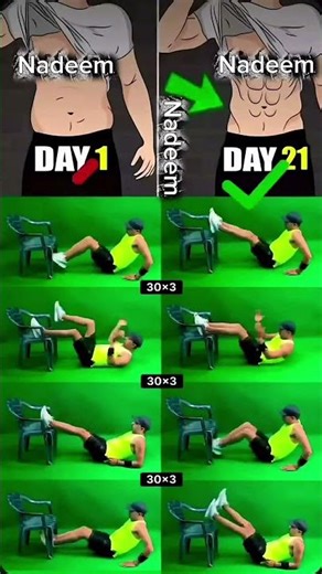 10days six pack complete at home 🏡 #viral short #fitness gym workout 💪 #absworkout #chest