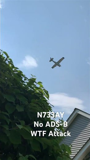 N733AY No ADS-B WTF Attack Ford Eagles Plymouth MI #aerialstalker #aviation #flying #generalaviation