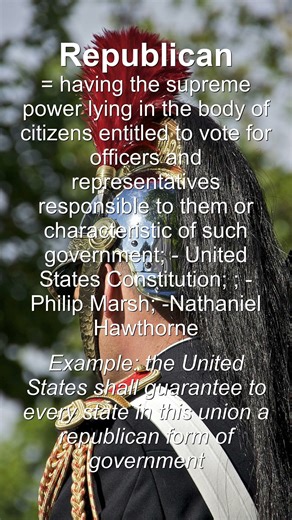 Word of the Day: Republican #Shorts