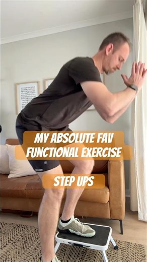 #stepups - the definition of functional exercise. Up/down prep for life! While squats improves squat