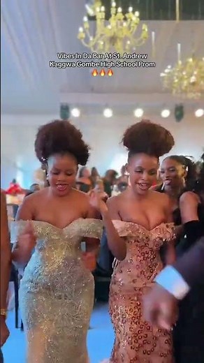 Sean offixial at St Andrew kaggwa gombe high School prom 2025