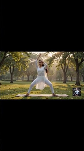 Natural Yoga AI Animated Video #yoga #ai #nature #weightloss