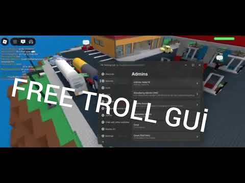 Free troll gui script (Pastebin)