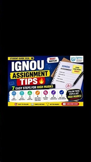 TIPS FOR ASSIGNMENT WRITING ✍️EASY WAY TO SCORE HIGH MARKS 🎯