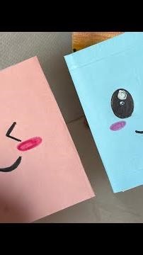 DIY Mini Notebooks One Sheet of Paper - DIYBACK TO SCHOOL❤️