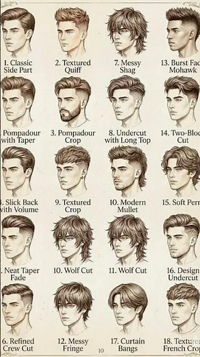 2026 Trending Men's Haircuts Guide ⚡ Best Hairstyles For Men
