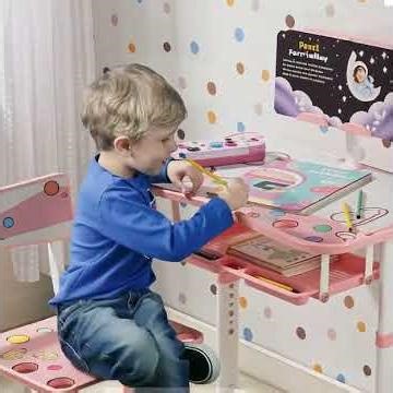 Perfect Study Table for Kids 🧸✨ (Cute + Practical!)